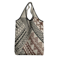 Niho Taniwha Kowhaiwhai Grocery Bag