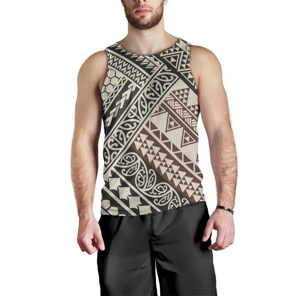 Niho Taniwha Kowhaiwhai Men Tank Top
