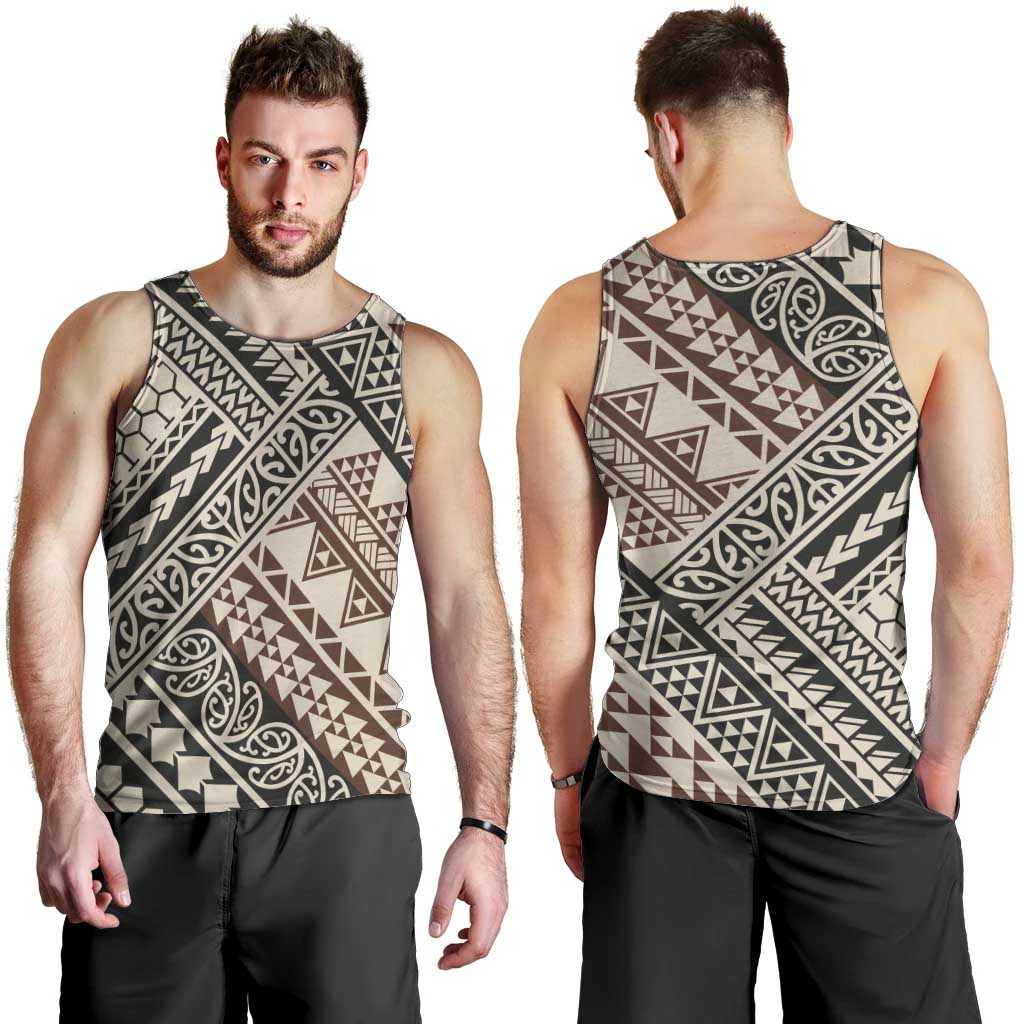 Niho Taniwha Kowhaiwhai Men Tank Top