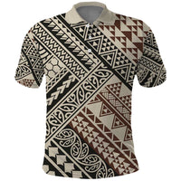 Niho Taniwha Kowhaiwhai Polo Shirt