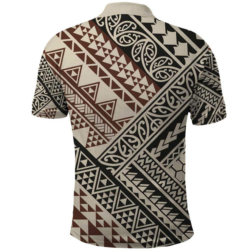 Niho Taniwha Kowhaiwhai Polo Shirt