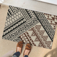Niho Taniwha Kowhaiwhai Rubber Doormat LT9 - Polynesian Pride
