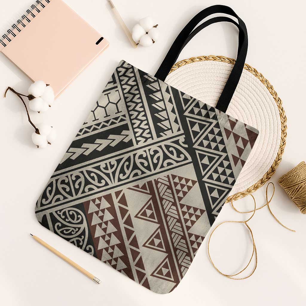 Niho Taniwha Kowhaiwhai Tote Bag - Polynesian Pride