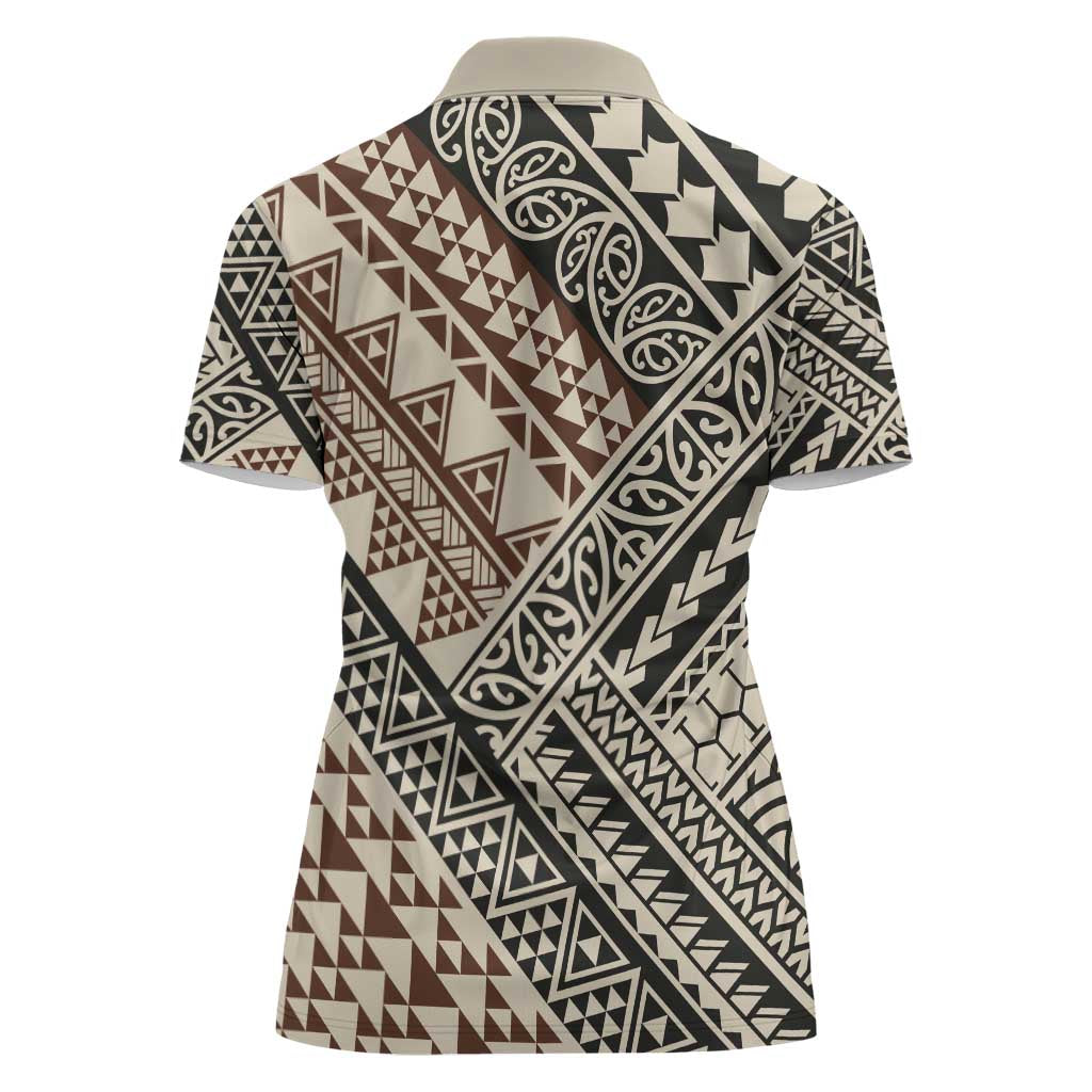 Niho Taniwha Kowhaiwhai Women Polo Shirt