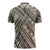 Niho Taniwha Kowhaiwhai Zipper Polo Shirt - Polynesian Pride