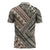 Niho Taniwha Kowhaiwhai Zipper Polo Shirt - Polynesian Pride