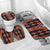Niho Taniwha Taniko Motif Bathroom Set - Polynesian Pride