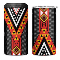 Niho Taniwha Taniko Motif 4 in 1 Can Cooler Tumbler