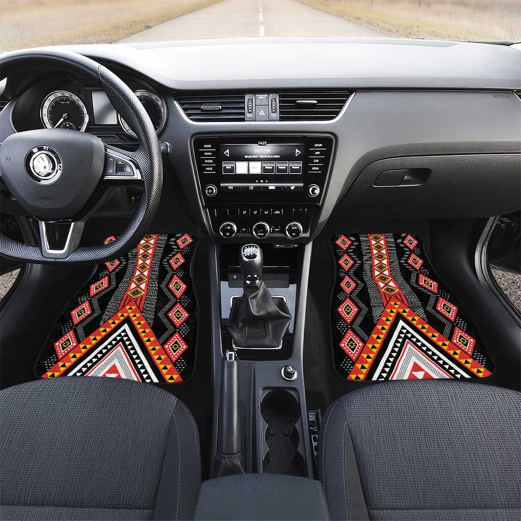 Niho Taniwha Taniko Motif Car Mats