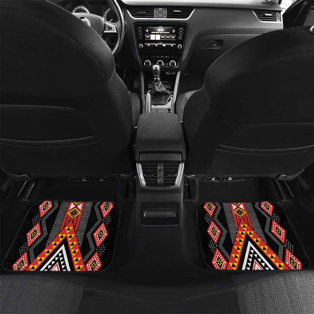 Niho Taniwha Taniko Motif Car Mats