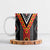 Niho Taniwha Taniko Motif Ceramic Mug - Polynesian Pride
