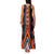 Niho Taniwha Taniko Motif Family Matching Tank Maxi Dress and Hawaiian Shirt