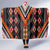 Niho Taniwha Taniko Motif Hooded Blanket