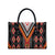 Niho Taniwha Taniko Motif Leather Bag - Polynesian Pride