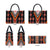 Niho Taniwha Taniko Motif Leather Bag - Polynesian Pride