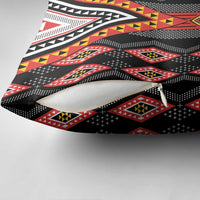 Niho Taniwha Taniko Motif Pillow Cover - Polynesian Pride