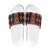 Niho Taniwha Taniko Motif Slide Sandals - Polynesian Pride