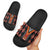 Niho Taniwha Taniko Motif Slide Sandals - Polynesian Pride