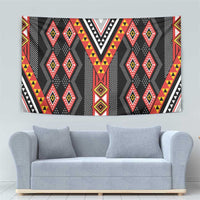 Niho Taniwha Taniko Motif Tapestry