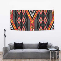 Niho Taniwha Taniko Motif Tapestry