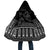 Black Taniko Kowhaiwhai Tukutuku Motif Cloak - Polynesian Pride