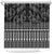 Black Taniko Kowhaiwhai Tukutuku Motif Shower Curtain