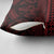 Red Taniko Kowhaiwhai Tukutuku Motif Pillow Cover - Polynesian Pride