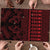 Red Taniko Kowhaiwhai Tukutuku Motif Puzzle - Polynesian Pride