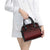 Red Taniko Kowhaiwhai Tukutuku Motif Shoulder Handbag