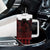 Red Taniko Kowhaiwhai Tukutuku Motif Tumbler With Handle