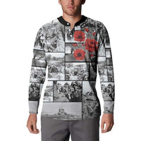 ANZAC Day Gallipoli Campaign Button Sweatshirt To The End They Remain