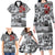 ANZAC Day Gallipoli Campaign Family Matching Long Sleeve Bodycon Dress and Hawaiian Shirt To The End They Remain