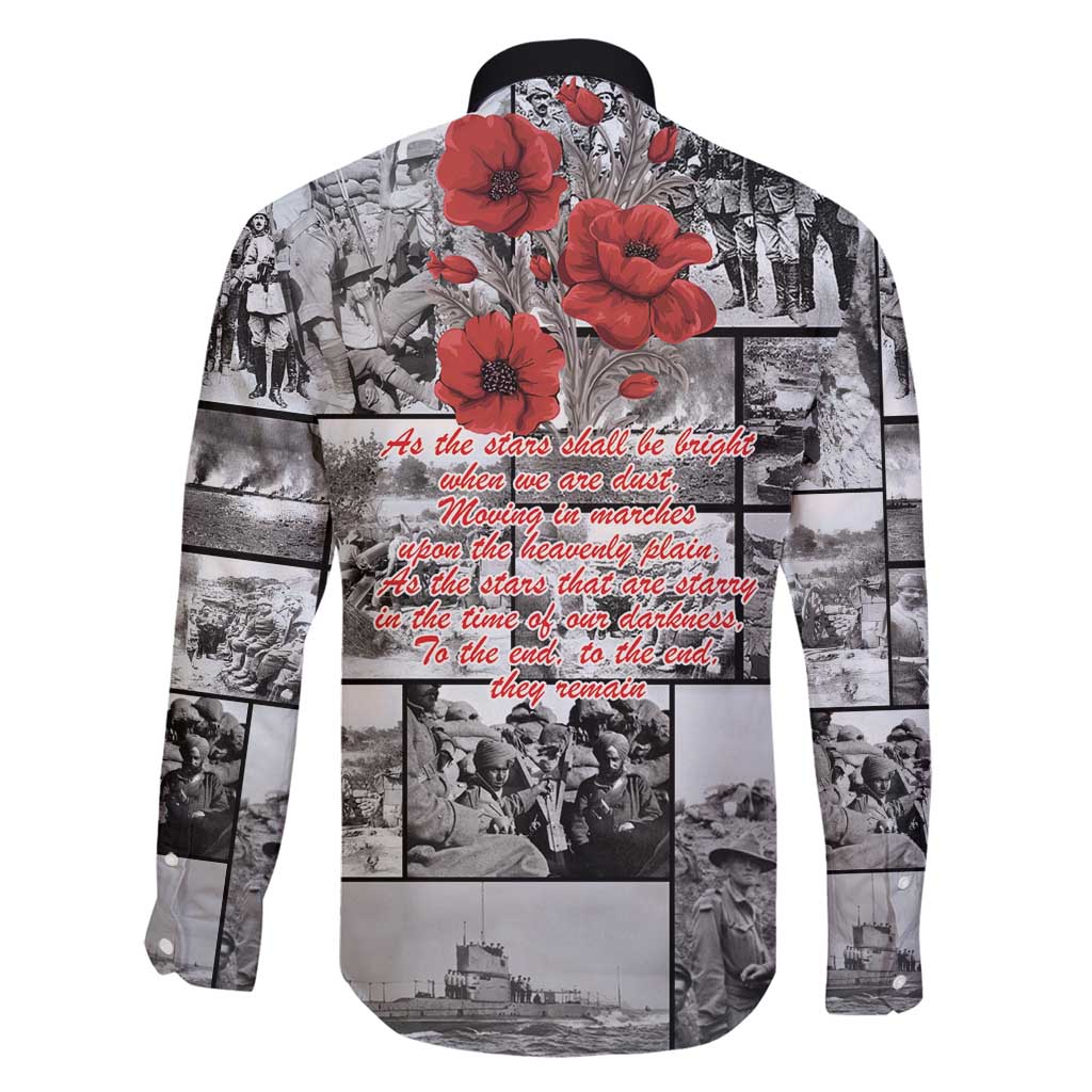 ANZAC Day Gallipoli Campaign Family Matching Long Sleeve Bodycon Dress and Hawaiian Shirt To The End They Remain LT9 - Polynesian Pride