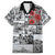 ANZAC Day Gallipoli Campaign Family Matching Off The Shoulder Long Sleeve Dress and Hawaiian Shirt To The End They Remain