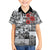 ANZAC Day Gallipoli Campaign Family Matching Off The Shoulder Long Sleeve Dress and Hawaiian Shirt To The End They Remain