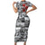 ANZAC Day Gallipoli Campaign Family Matching Short Sleeve Bodycon Dress and Hawaiian Shirt To The End They Remain