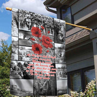 ANZAC Day Gallipoli Campaign Garden Flag To The End They Remain