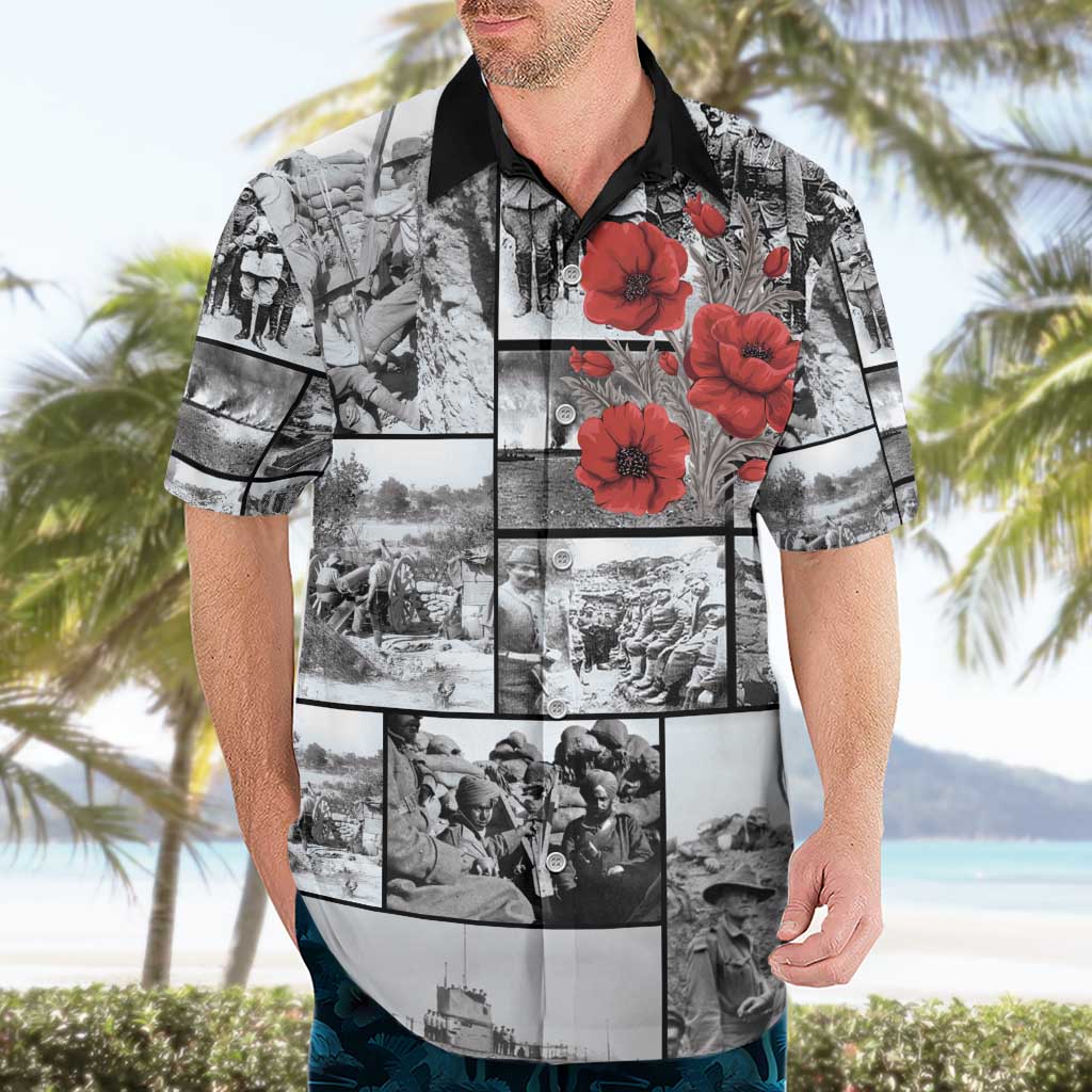 ANZAC Day Gallipoli Campaign Hawaiian Shirt To The End They Remain