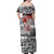 ANZAC Day Gallipoli Campaign Off Shoulder Maxi Dress To The End They Remain