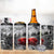 Black ANZAC Day The Battle of Lone Pine 4 in 1 Can Cooler Tumbler Kiwi-Kangaroo Soldier Lest We Forget