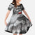 Black ANZAC Day The Battle of Lone Pine Family Matching Off The Shoulder Long Sleeve Dress and Hawaiian Shirt Kiwi-Kangaroo Soldier Lest We Forget