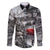 Black ANZAC Day The Battle of Lone Pine Family Matching Off The Shoulder Long Sleeve Dress and Hawaiian Shirt Kiwi-Kangaroo Soldier Lest We Forget