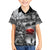 Black ANZAC Day The Battle of Lone Pine Family Matching Summer Maxi Dress and Hawaiian Shirt Kiwi-Kangaroo Soldier Lest We Forget