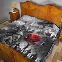 Black ANZAC Day The Battle of Lone Pine Quilt Kiwi-Kangaroo Soldier Lest We Forget