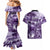 Purple ANZAC Day The Battle of Lone Pine Couples Matching Mermaid Dress and Hawaiian Shirt Kiwi-Kangaroo Soldier Lest We Forget