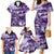 Purple ANZAC Day The Battle of Lone Pine Family Matching Mermaid Dress and Hawaiian Shirt Kiwi-Kangaroo Soldier Lest We Forget