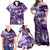 Purple ANZAC Day The Battle of Lone Pine Family Matching Off Shoulder Maxi Dress and Hawaiian Shirt Kiwi-Kangaroo Soldier Lest We Forget