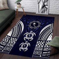 FSM Chuuk States Area Rug Micronesia Six 9 One Polynesian Tribal Pattern