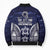 FSM Chuuk States Bomber Puffer Jacket Micronesia Six 9 One Polynesian Tribal Pattern - Polynesian Pride