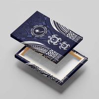 FSM Chuuk States Canvas Wall Art Micronesia Six 9 One Polynesian Tribal Pattern